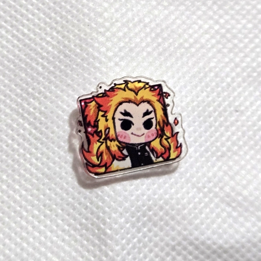 Demon Slayer Kyōjurō Rengoku Pin